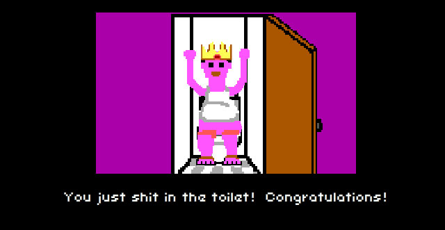 I am the king of shit!